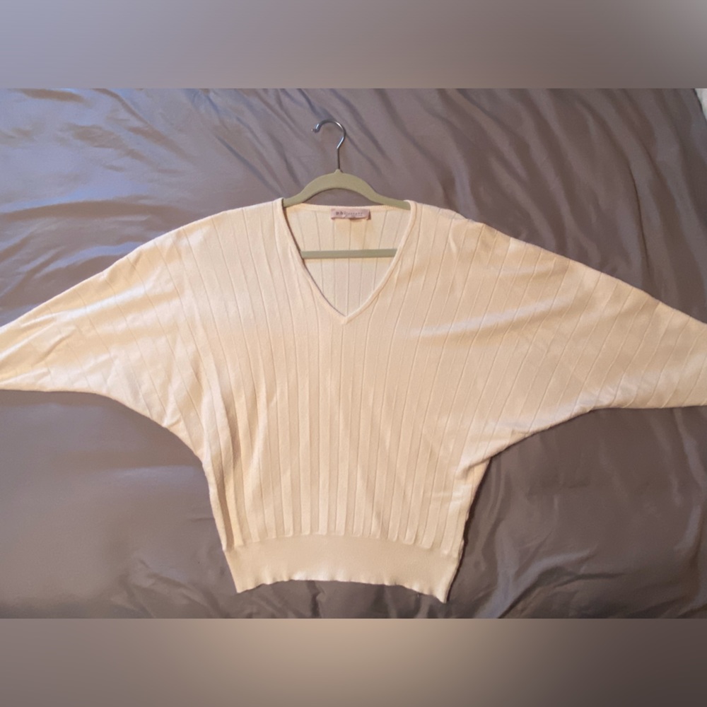 Philosophy V-Neck Pullover Sweater